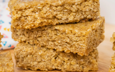 Chewy Flapjack with Condensed Milk