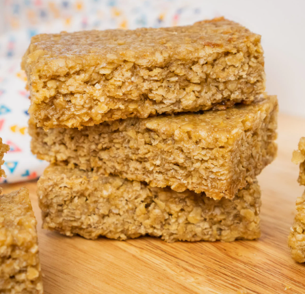 Chewy Flapjack with Condensed Milk